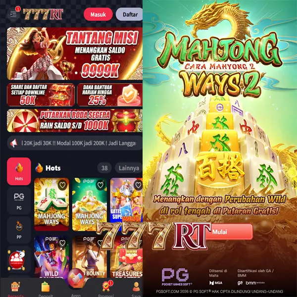 777rt Masuk